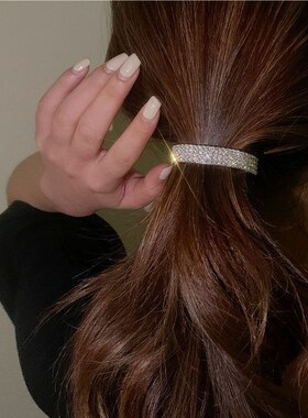 Low Ponytail Holder Women 2025 Style Halfupdo Spring Clip Ha