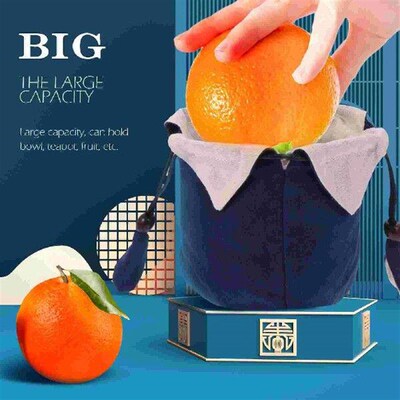 Cotton Linen Teapot Bag Teacup Carrying Case Teaware Pouch