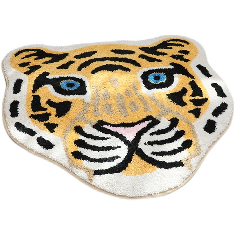 儿童间地毯可爱卡通动物图案地垫门垫吸水防滑浴室垫老虎床边毯,居家布艺,家用脚垫,淘宝优惠券,粉丝福利购,淘宝优惠卷