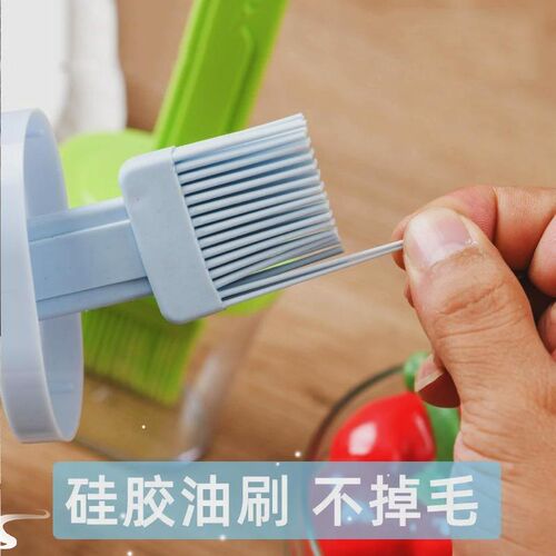 1Pcs Silicone Oil Bottle Brush High Temperature Resistant In