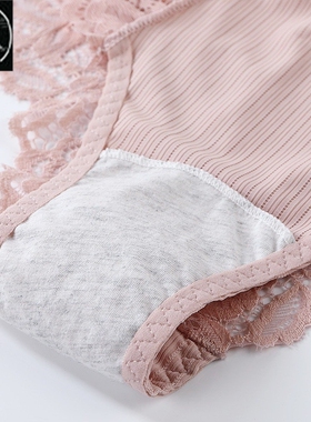 3 Pcs Cotton Panties Sexy Panty Briefs Lace Panties Women Un