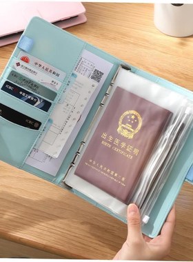 Waterproof Travel Dirt Passport Holder Cover Wallet Transpa