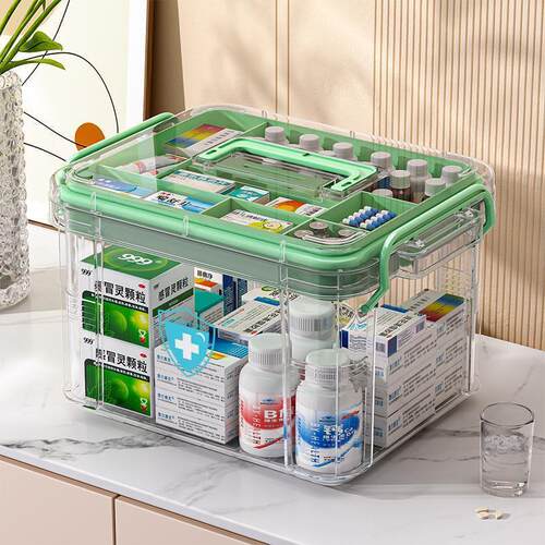 Household emergency medical kit Medicine storage box