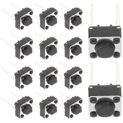 Replacement Tactile Micro Switch 6*6*43/5/7mm Two-pin
