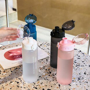 780ml Bpa Tea Coffe Bottle Plastic Water Clear Portable Free