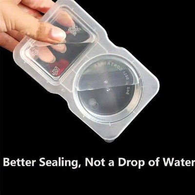 30Pcs Double Compartment Seasoning Container Portable Snack