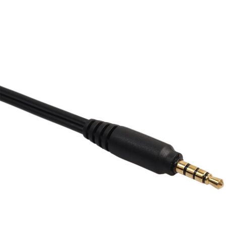 1Pc 3.5mm Stereo Audio Male To 2 Female Adapters Converters