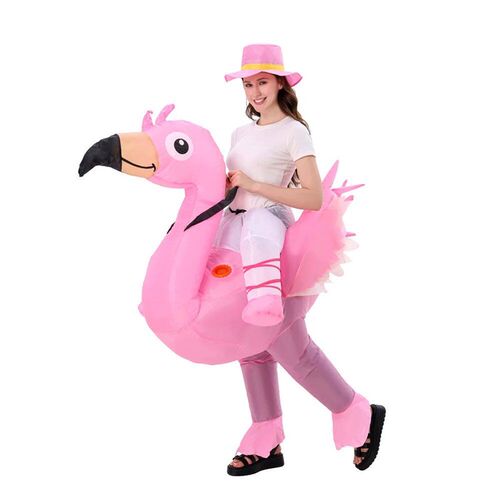 Flamingo Inflatable Costume Christms Mascot Halloween Costum
