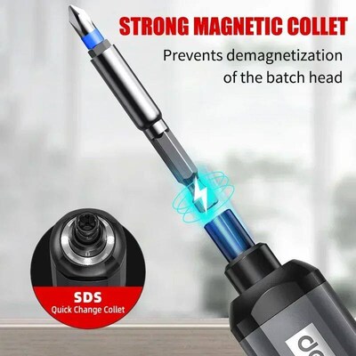 Cordless Electric Screwdriver Rechargeable 2000mah Lithium B