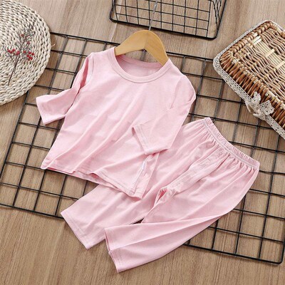 Childrens Modal Set Girls Home Clothes Boys Air Condition