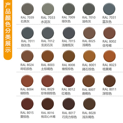 劳尔手喷漆RL7039/7010/7011/70/7015/7031绿灰色油布灰家居涂