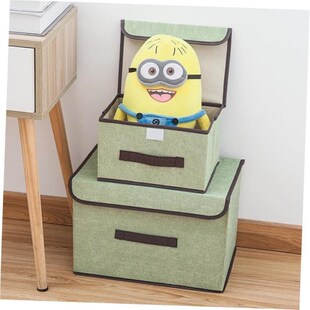 Box Organizer Home Cotton Luggage Storage Clothes Bag Linen