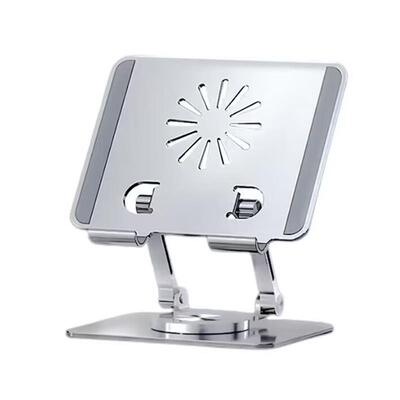 Foldable Tablet Riser 360 Degree Rotating Swivel CNC Hollowe