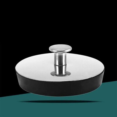 1Pcs Stainless Steel Bath Plug Rubber Kitchen Bathroom Acces