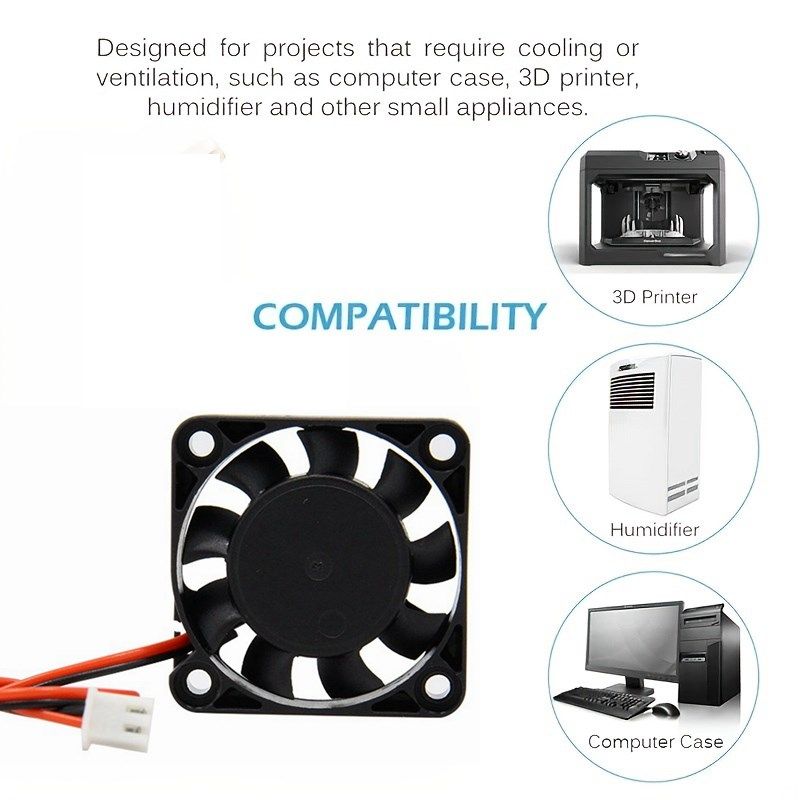 Aokin 4010 USB Brushless Cooling Fan 40mm Fan DC 5V 12V 24V,办公设备/耗材/相关服务,商业标签/线号机,淘宝优惠券,粉丝福利购,淘宝优惠卷