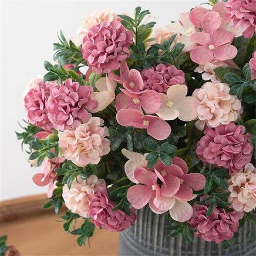 4piece Low Maintenance Artificial Flowers For Home