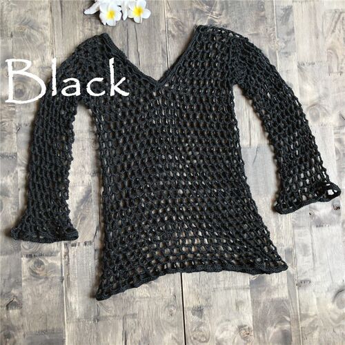 Womens Mesh Bikini Cover Up Ladies Lace Crochet Swimsuit Ba