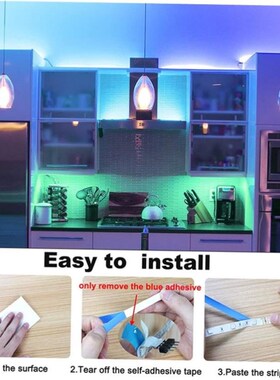 LED Strip Light Bluetooth USB Powered LED Lights Strips With