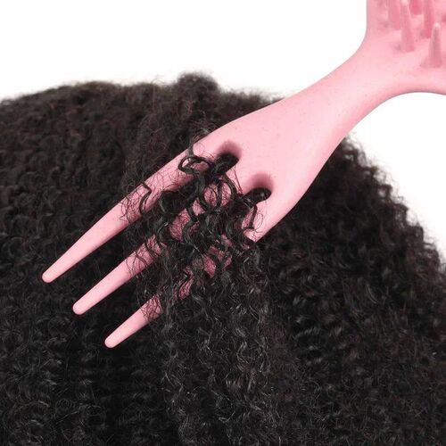 Curly Hair Brush  Detangling Hairbrush Scalp Massage 3-in-1