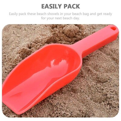 Playing with Snow Shovel Summer Beach Shovels Children Toys