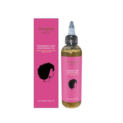 Hoegoa Rosemary Hair Oil soothes and smooths frizzy hair, le