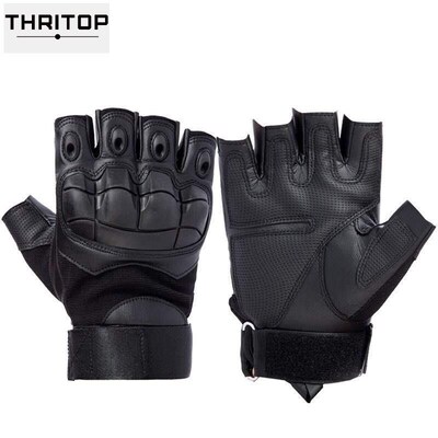 hip-hop work hand half gloves leakage gym fingerless