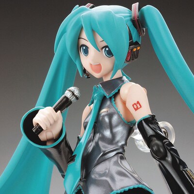 Anime FIGMA Hatsune Miku Action Figures Movable Joints Conta