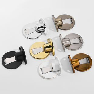 烁盾锌合金门吸免打孔卫生间地吸门碰防撞门阻强磁吸门器地装门档