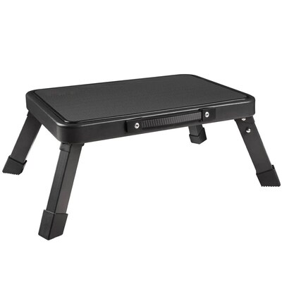 One Step Stool Height-Adjustable Lightweight Portable Foldin