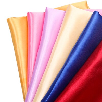 Satin fabric Satin color Silk gift box lining silk cloth
