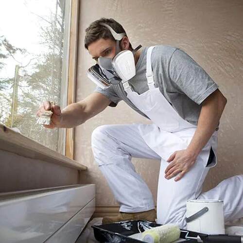 New 15in1 6200 Dust Gas Respirator Half Face Dust Mask For P