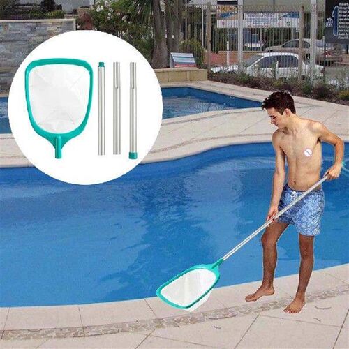 Pool Skimmer Net with 3 Aluminum Alloy Pole Sections