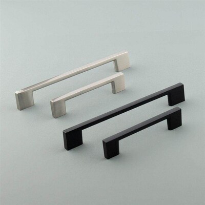 Black Handle Modern Simple Wardrobe Drawer Cabinet Door