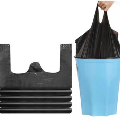 Garbage Bag Trash Home Waste Sack Storage Rubbish Black Bags
