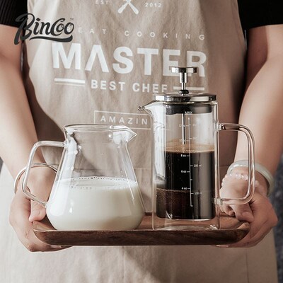 600ml Stainless Steel French Press Coffee Maker tea Pot 304