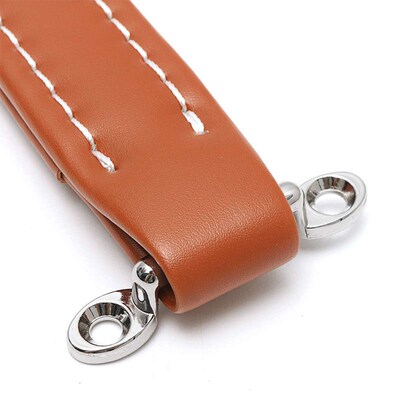 1PC Vintage Leather Handle Guitar Amplifier Handle for Ukule