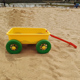欧美儿童沙滩玩具大号拉车套装 挖沙工具男女宝宝玩水高品质6件套
