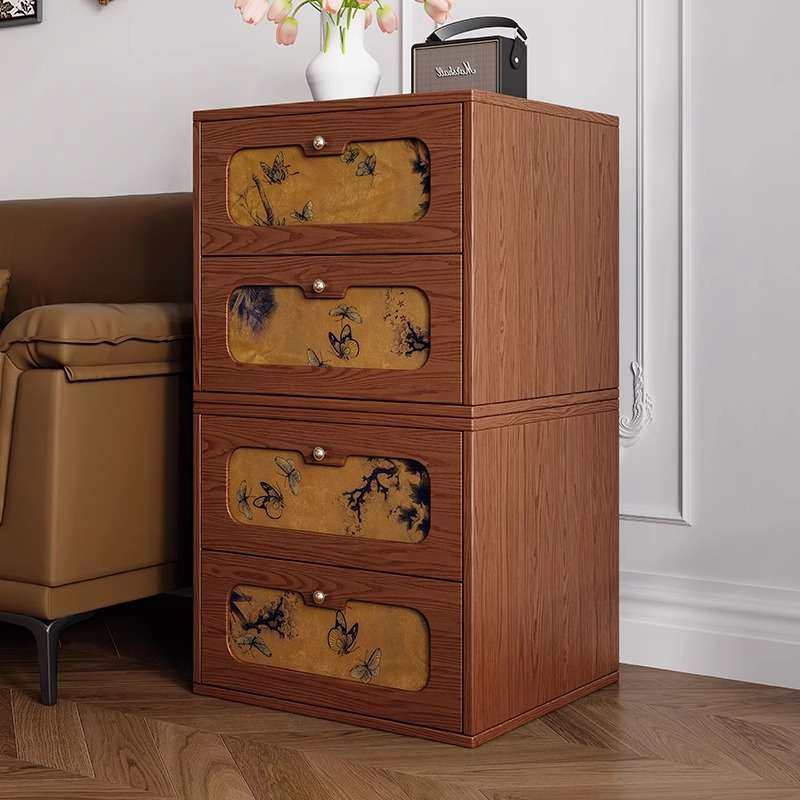 中古风家用客厅组合电视柜卧室床头柜实木卡门柜复古香云纱落地柜,3C数码配件,其它配件,淘宝优惠券,粉丝福利购,淘宝优惠卷