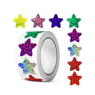500 Holographic Venus ers Per Roll-Perfect for Childrens Re