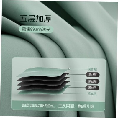 window screen Hollow Star Faux Linen Blackout Curtains