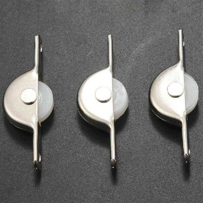 40Pcs Door Window Cupboard Drawer Bin Single Nylon Sliding