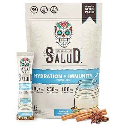 Salud 2-in-1 Hydration and Immunity Electrolytes Powder,