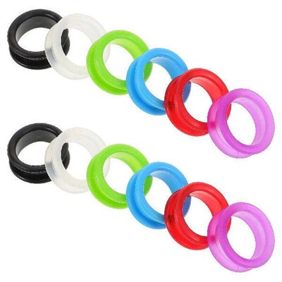 12 Pcs Pruning Shears Ring Grooming Scissors Rings Finger