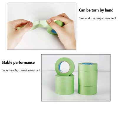 Long Masking Tape Wall Spraying Paint Hand Tear Paper Tape D