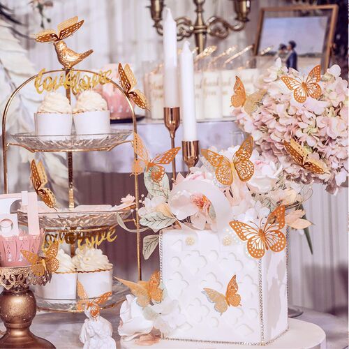 3D Butterfly Stickers Decorations Christmas/Birthday decor