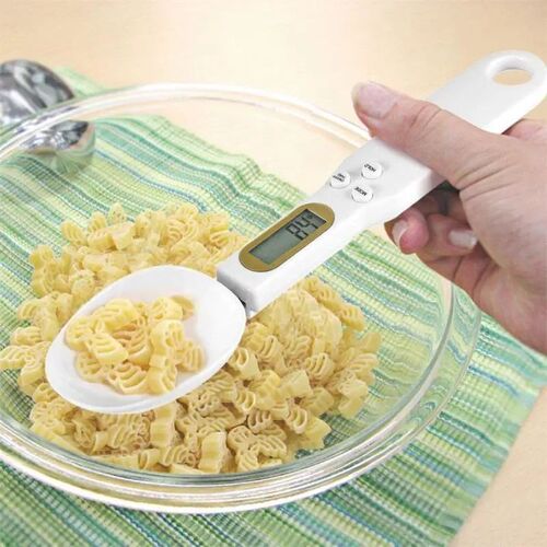 1Pc LCD Digital Measurement Adjustable Weighing Spoon Kitche