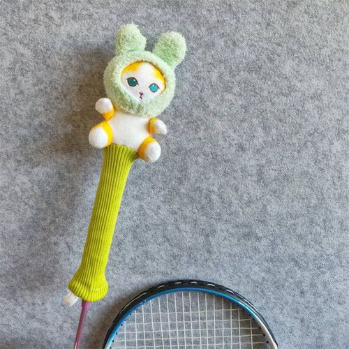 Cute Cat Badminton Racket Handle ver Cartoon Grip Protectors
