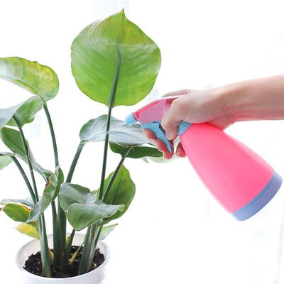 Candy colored flower watering watering can Household small