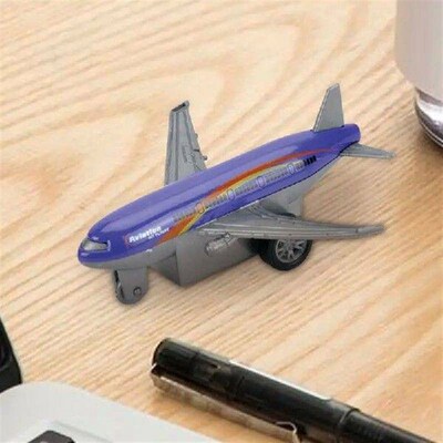 Alloy Plane Model Toy Simulation Inertia Alloy Plane Model