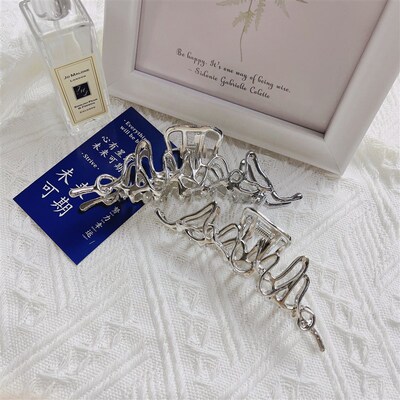 Large Metal Hair Claw Clip Irregular Hairpins Punk Style Hai